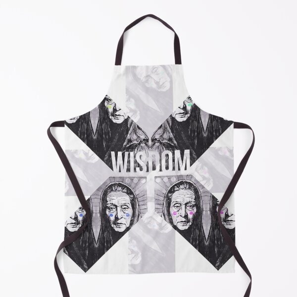 Item preview, Drawing of an old lady with deep meaning designed and sold by dezartmotion.