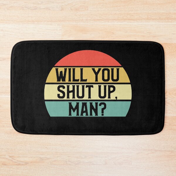 Item preview, Will You Shut Up Man? Trump Biden Debate Quote designed and sold by DesignTribe.