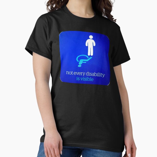 Item preview, Not Every Disability is Visible designed and sold by DoodleDashCollective.