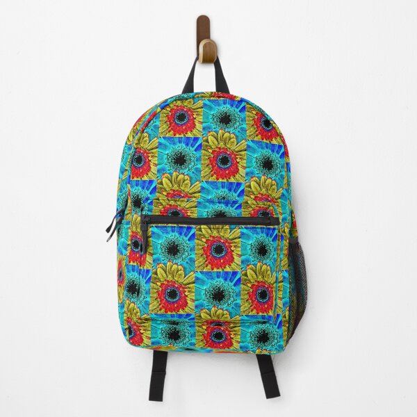 Item preview, Blue, Gold and red flowers . FlowerShop 528 designed and sold by Flowershop528.