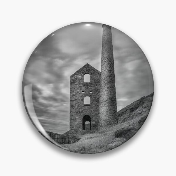 Item preview, Cornish Tin Mine Black and White designed and sold by Barrie Tumbridge.