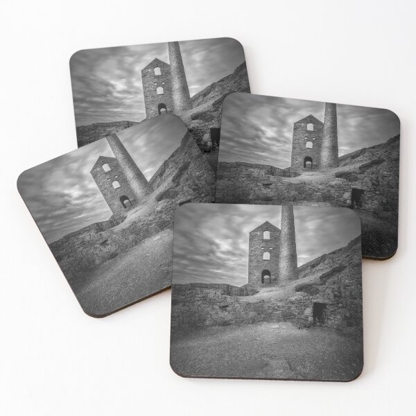 Item preview, Cornish Tin Mine Black and White designed and sold by Barrie Tumbridge.