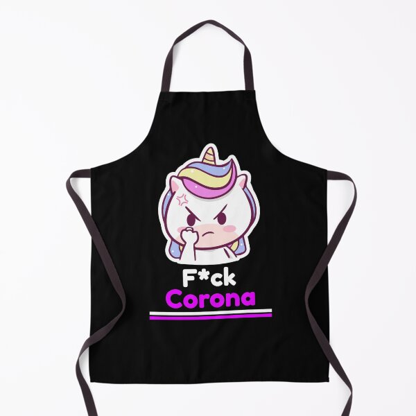 Item preview, Unicorn F*ck Corona Angry Unicorn I Hate Corona designed and sold by Paulina Vanlife.
