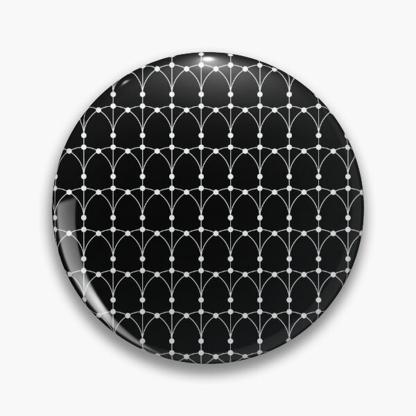 Item preview, Black and White Geometric Pattern  designed and sold by Mahnoor Haroon  Niazi.