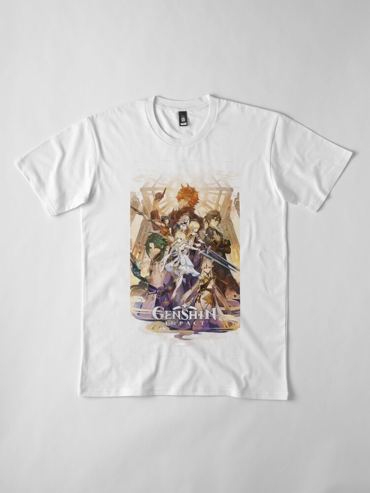 genshin impact tee shirt