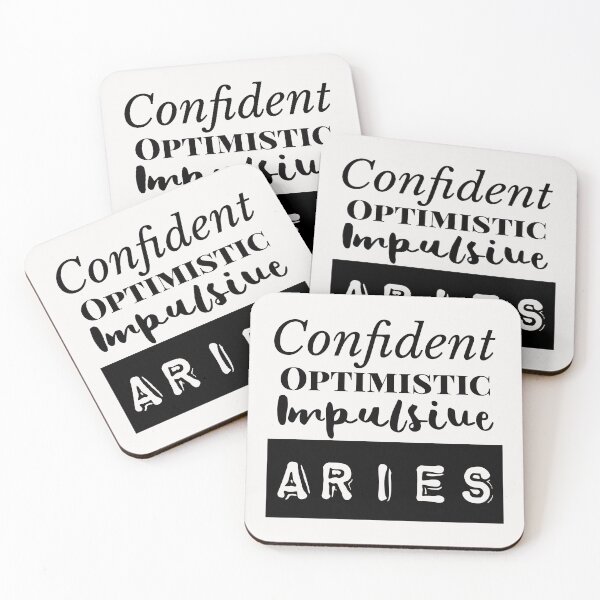 Item preview, Aries Zodiac Sign Characteristics  designed and sold by AMSonArt.