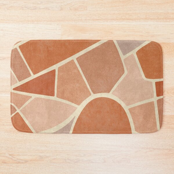 Item preview, Abstract earth tone shapes designed and sold by Miss-Belle.