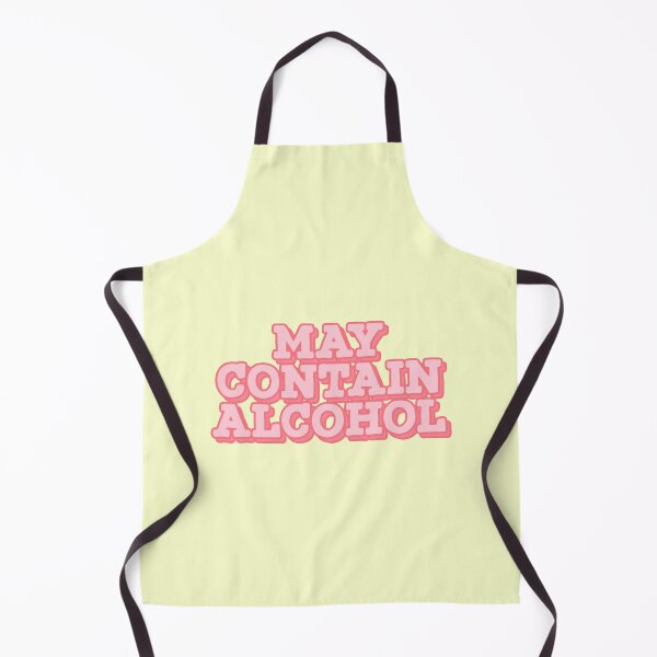Item preview, May Contain Alcohol Drinking Water Joke Pink designed and sold by sharedipmemes.