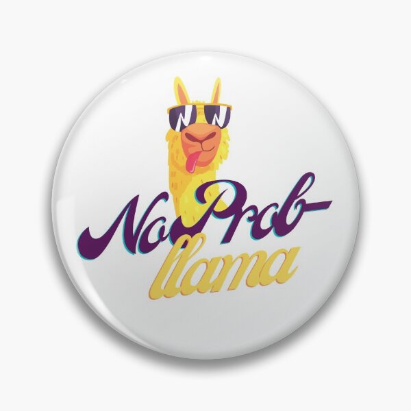 Item preview, No Problem Llama designed and sold by KarolinaPaz.