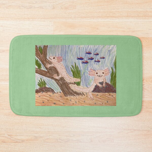 Item preview, Great Axolotls Drawing designed and sold by Taranodongirl7.