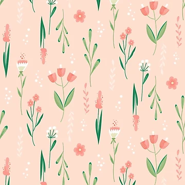 Artwork thumbnail, Beautiful Flower Pattern by RheanaDesigns