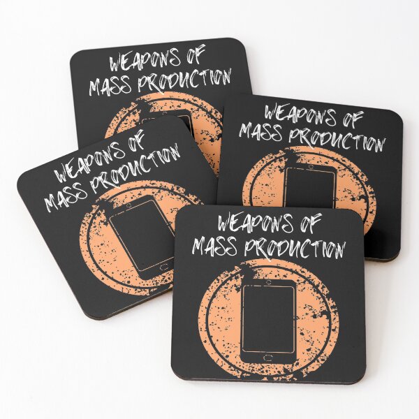 Item preview, Weapons Of Mass Production Anti Capitalism designed and sold by Two Left Hands Design.