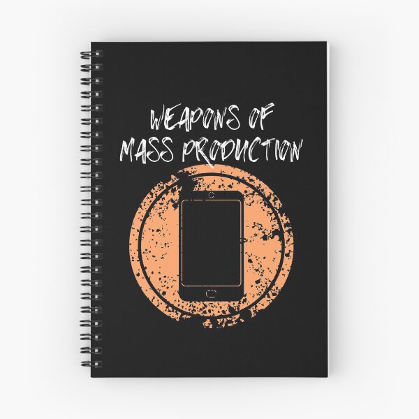Item preview, Weapons Of Mass Production Anti Capitalism designed and sold by Two Left Hands Design.