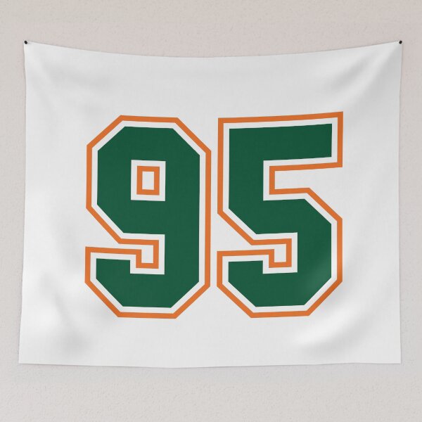 Item preview, Green And Orange Jersey 95 Number. Number ninety-five Straight From Miami designed and sold by Urosek.