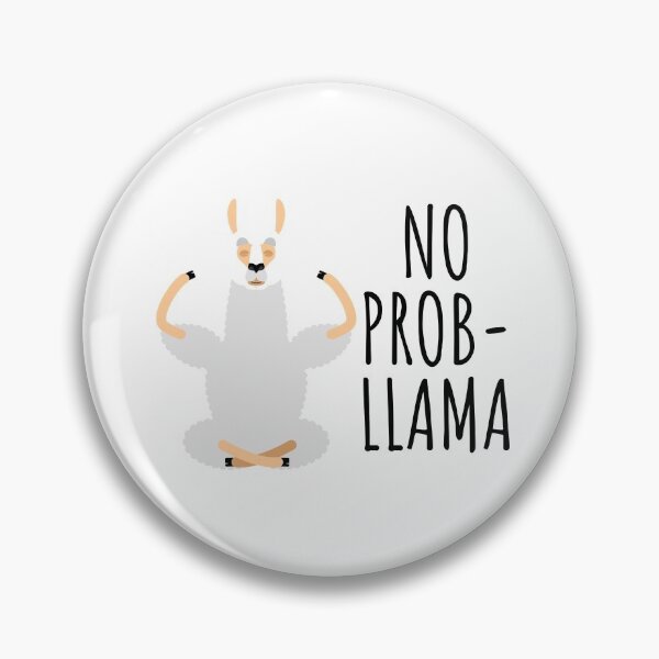 Item preview, No Problem Llama designed and sold by KarolinaPaz.