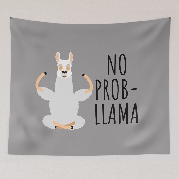 Item preview, No Problem Llama designed and sold by KarolinaPaz.