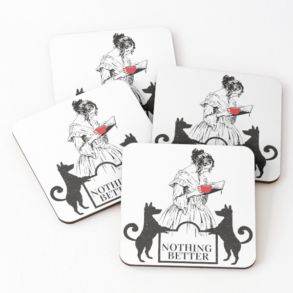 Item preview, Dogs books and coffee designed and sold by GieArts.