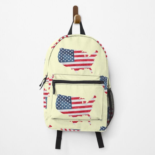 Item preview, USA Map America Watercolor Flag American Pride designed and sold by sharedipmemes.