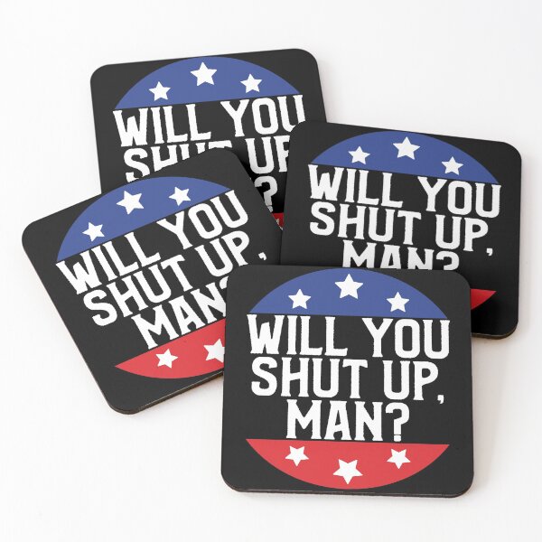 Item preview, Biden's Quote - Will You Shut Up Man? designed and sold by DesignTribe.