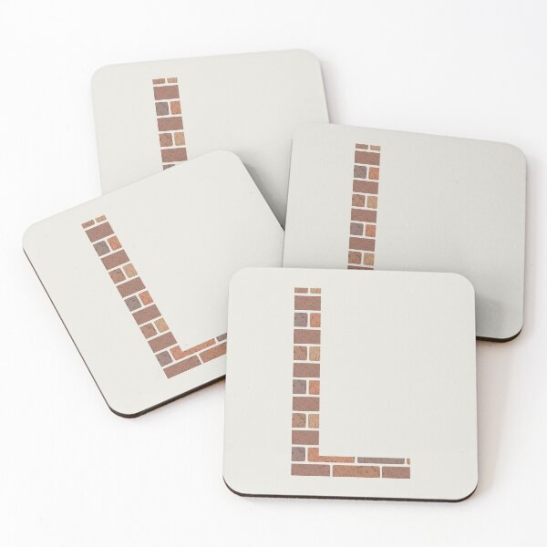 Item preview, Brick wall L letter designed and sold by EngineerGoC.