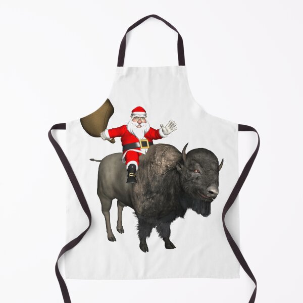 Item preview, Santa Riding A Bison designed and sold by Mythos57.