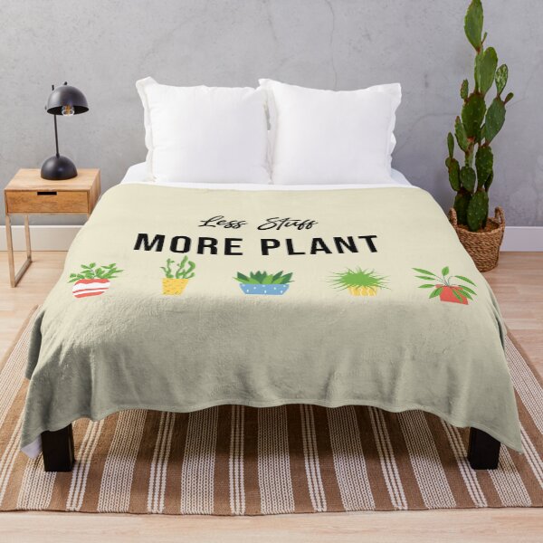 Item preview, Less Stuff More Plant, Various home plants flat designed and sold by Little. Roses.