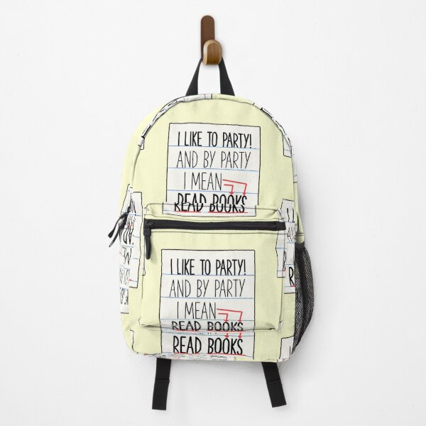 Item preview, I Like To Party Reading Books Writer School College designed and sold by sharedipmemes.