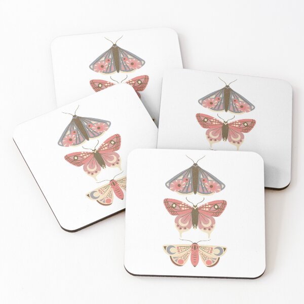 Item preview, Moths Flying designed and sold by ChloesNook.