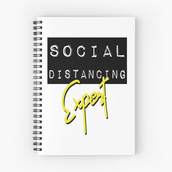 Item preview, Social Distancing Expert Mask Quarantine Isolation designed and sold by Two Left Hands Design.