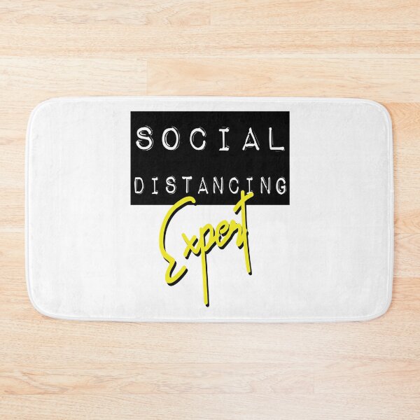 Item preview, Social Distancing Expert Mask Quarantine Isolation designed and sold by Two Left Hands Design.