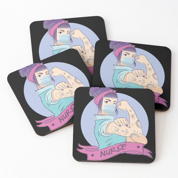 Item preview, Social Distancing Nurse Quarantine designed and sold by Two Left Hands Design.