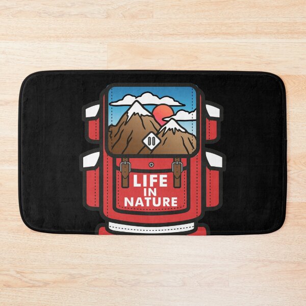 Item preview, Life In Outdoor Nature Camping Forest Explore Park designed and sold by Two Left Hands Design.