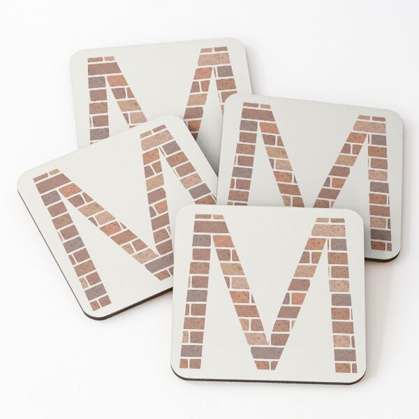 Item preview, Brick wall M letter designed and sold by EngineerGoC.