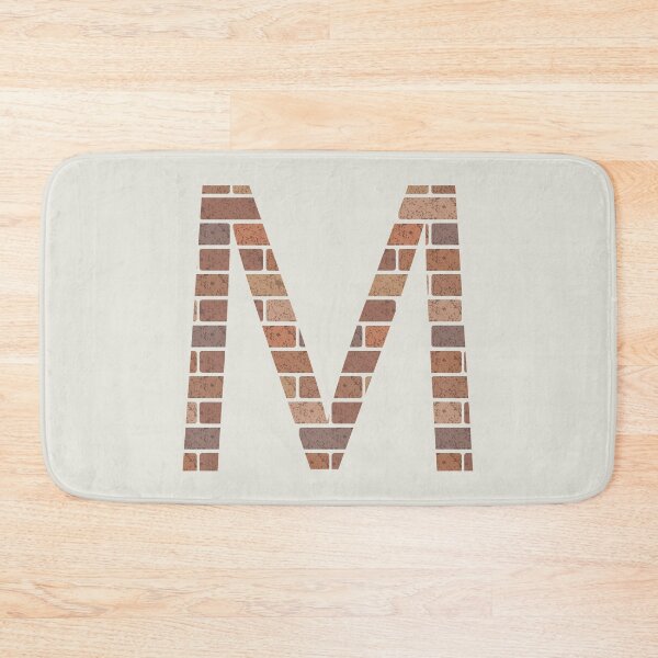 Item preview, Brick wall M letter designed and sold by EngineerGoC.