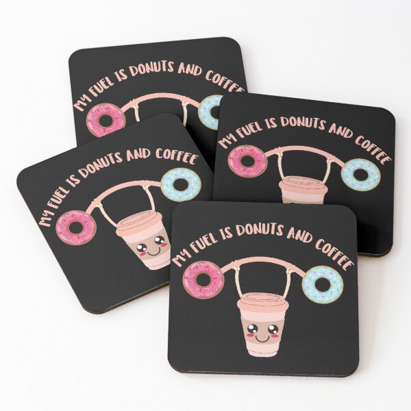 Item preview, My Fuel Is Donuts And Coffee designed and sold by TallOne-apparel.