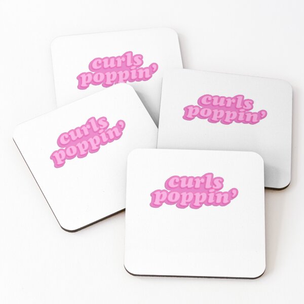 Item preview, Curls Popping Cute Pink Cute Afro designed and sold by sharedipmemes.