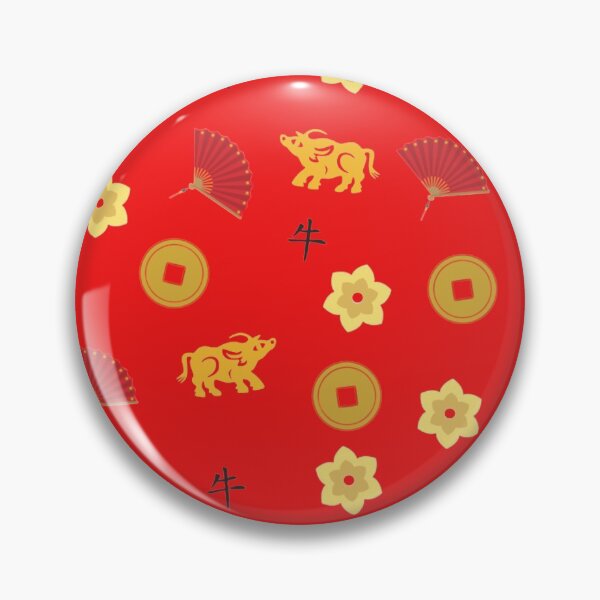 Item preview, 2021 - Chinese Year of the Ox pattern designed and sold by My-Queens-Store.