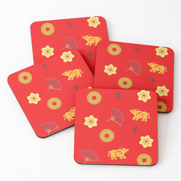 Item preview, 2021 - Chinese Year of the Ox pattern designed and sold by My-Queens-Store.