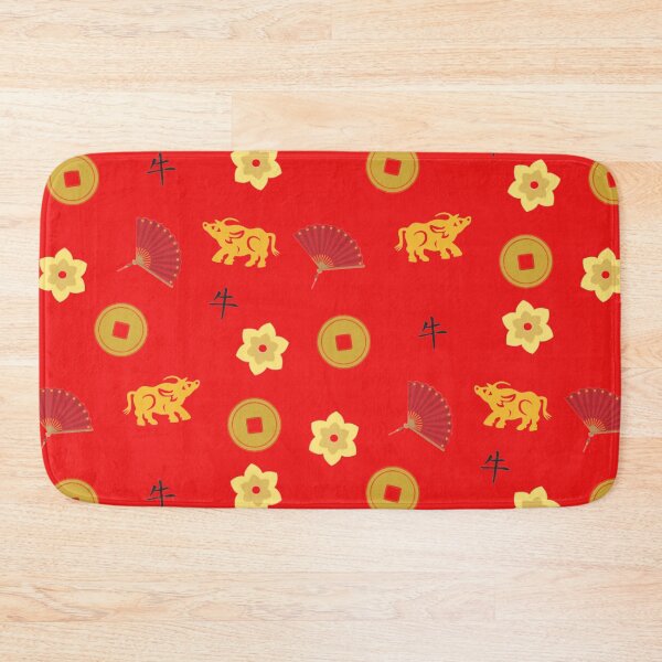 Item preview, 2021 - Chinese Year of the Ox pattern designed and sold by My-Queens-Store.