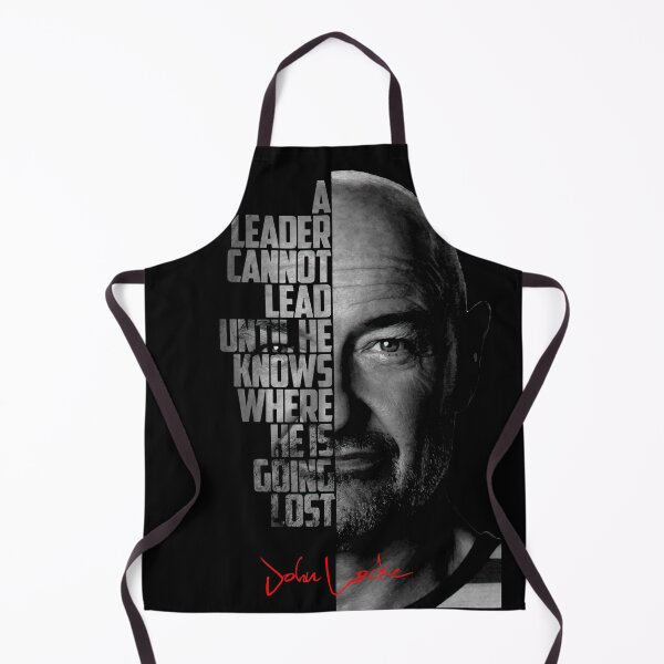 Item preview, Black and white John Locke Lost tv show quote poster designed and sold by Enea Kelo.