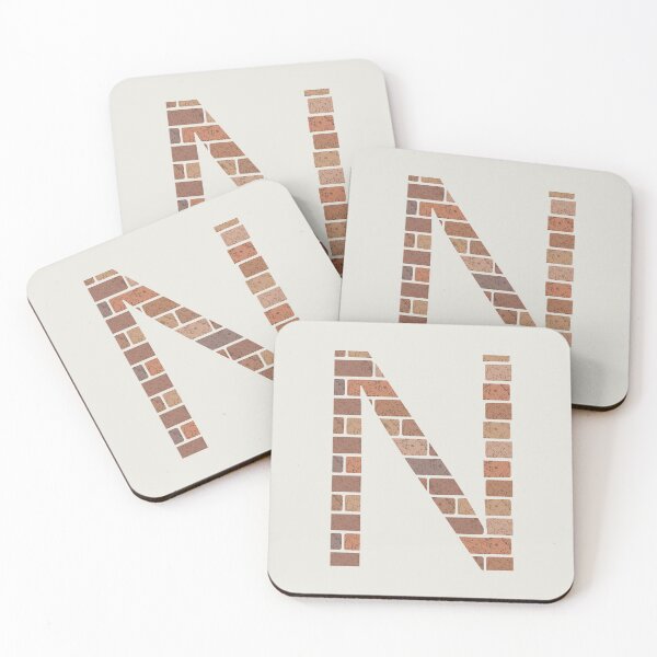 Item preview, Brick wall N letter designed and sold by EngineerGoC.