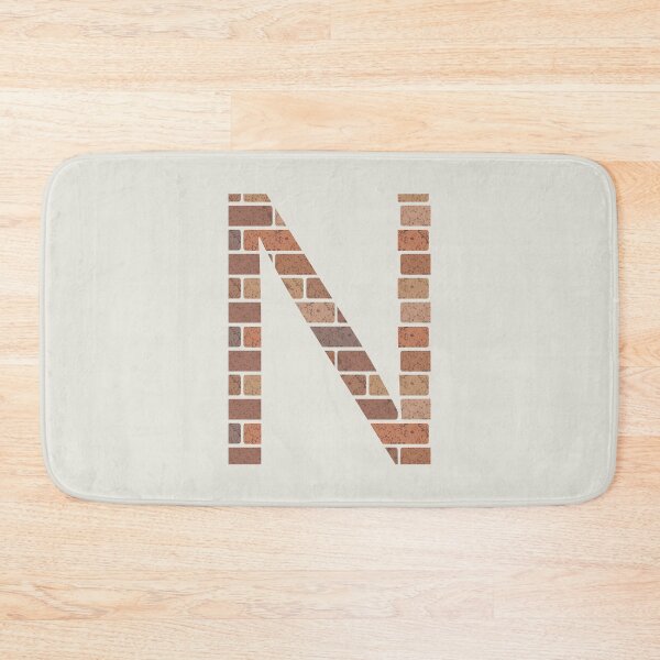 Item preview, Brick wall N letter designed and sold by EngineerGoC.