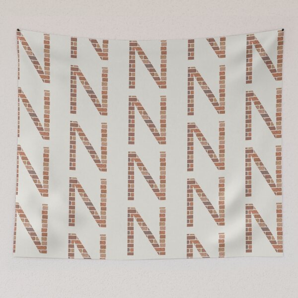 Item preview, Brick wall N letter designed and sold by EngineerGoC.