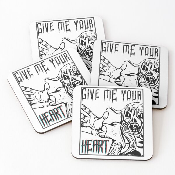 Item preview, Give me your heart halloween scary design designed and sold by Tecnofa.