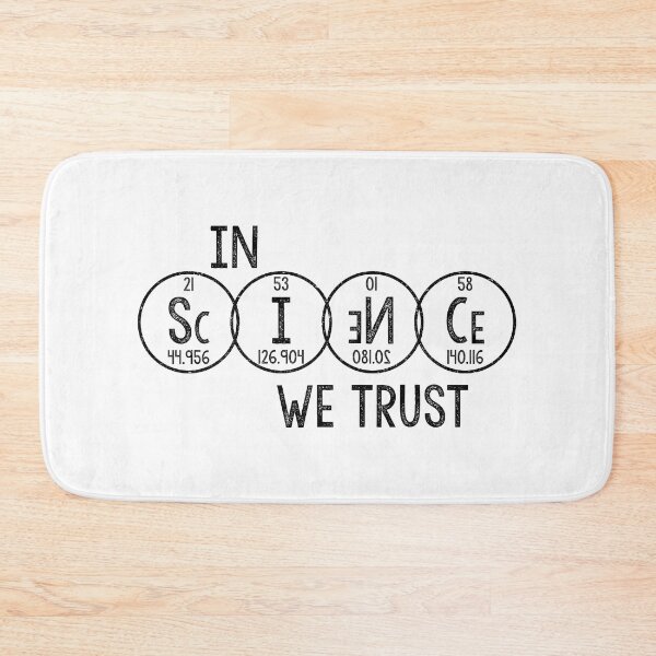 Item preview, In Science We Trust designed and sold by RecoveryGift.