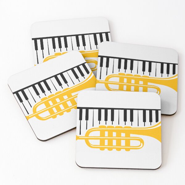 Item preview, Piano/Trumpet Logo designed and sold by MattRyanCreates.