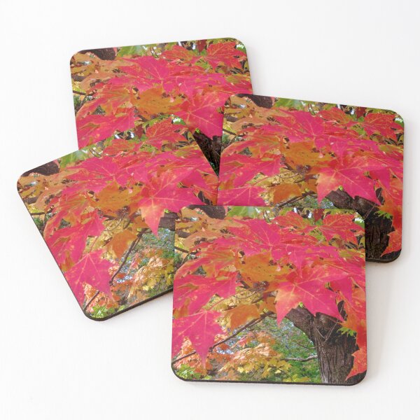 Item preview, More Red Maple Leaves designed and sold by Shulie1.