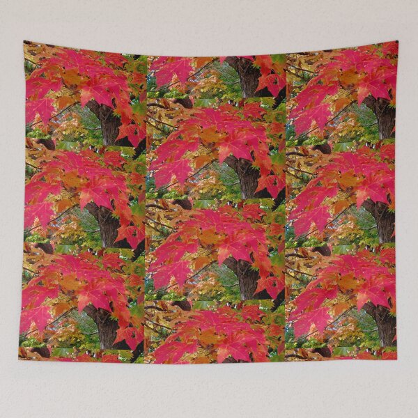 Item preview, More Red Maple Leaves designed and sold by Shulie1.
