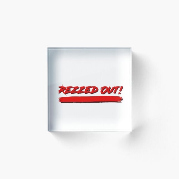 Item preview, Rezzed Out designed and sold by GOLDesign and Art.