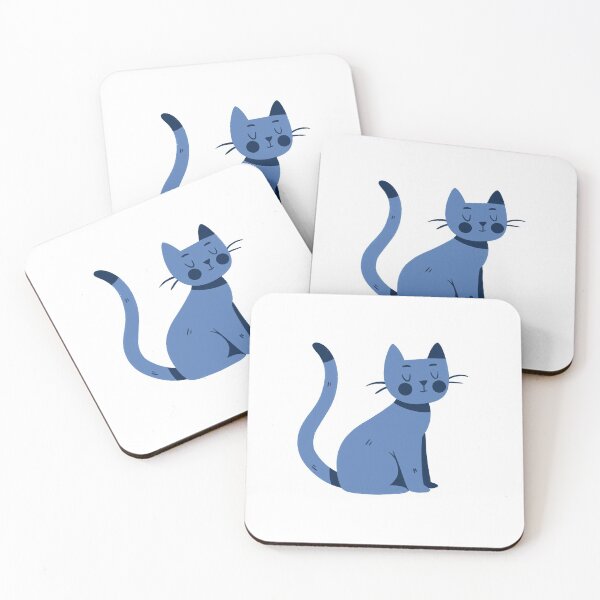Item preview, Cute Blue Cat designed and sold by Spook-ish.